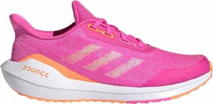 アディダス キッズ/レディース ランニングシューズ adidas Kids' EQ21 Run Shoes - Pink/White