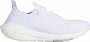 アディダス メンズ ランニングシューズ adidas Men's Ultraboost 21 Running Shoes - White/Grey