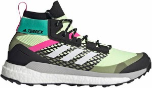 アディダス メンズ ハイキングシューズ adidas Men's Terrex Free Hiker Prime Hiking Boots - White Multi