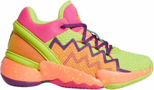 アディダス キッズ バッシュ adidas Kids' Preschool D.O.N. Issue #2 - Pink/Lime