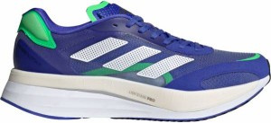 アディダス メンズ ランニングシューズ adidas Men's Adizero Boston 10 Running Shoes - Purple/Green