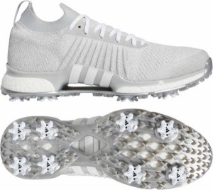 アディダス メンズ adidas TOUR360 XT Primeknit Golf Shoes ゴルフシューズ GREY/WHITE