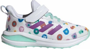 アディダス キッズ/ジュニア ランニングシューズ adidas Kids' Preschool Forta Run Lego Dot Shoes - White Multi