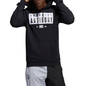 アディダス メンズ パーカー adidas Men's Dame EP Advisory Hoodie - Black