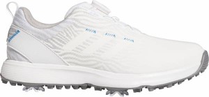 アディダス レディース ゴルフシューズ Adidas Women's 2022 S2G BOA Golf Shoes - White/Grey