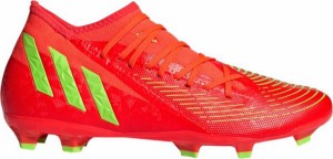 アディダス メンズ サッカー スパイク adidas Predator Edge.3 FG Soccer Cleats - Red/Green