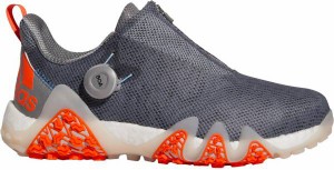 アディダス メンズ ゴルフシューズ adidas Men's CODECHAOS 22 BOA Golf Shoes - Grey/Orange