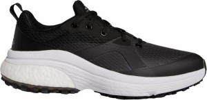 アディダス メンズ ゴルフシューズ adidas Men's Solarmotion Spikeless Golf Shoes - Black/White/Lime