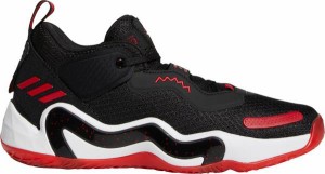 アディダス メンズ イシュー３ バッシュ adidas D.O.N Issue #3 Basketball Shoes - Black/Red/White