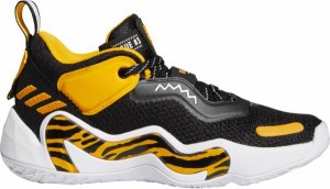 アディダス キッズ バッシュ adidas Kids' Grade School D.O.N. Issue #3 Basketball Shoes - Black/Gold