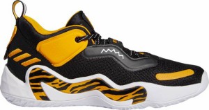アディダス メンズ イシュー３ バッシュ adidas D.O.N. Issue #3 Basketball Shoes - Black/Orange/White