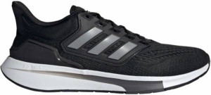 アディダス メンズ ランニングシューズ adidas Men's EQ21 Run Shoes - Black/Metallic