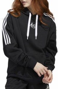 アディダス レディース パーカー adidas Women's Candace Parker Hoodie - Black