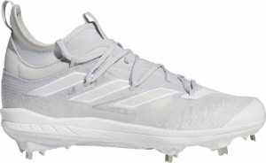 アディダス メンズ 野球 スパイク adidas Men's adizero Afterburner 9 NWV Metal Baseball Cleats - Grey/White