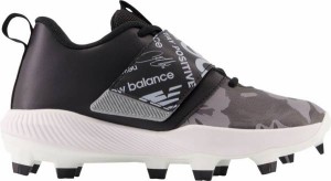 ニューバランス キッズ 野球 スパイク New Balance Kids' Lindor 1 TPU Baseball Cleats - Black/White