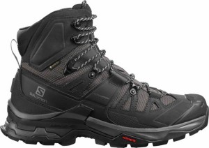 サロモン メンズ ハイキングブーツ Salomon Men's Quest 4 GTX Hiking Boots - Magnet/Black