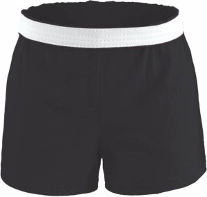 ソフィー レディース ショートパンツ Soffe Juniors' Cheer Shorts - Black