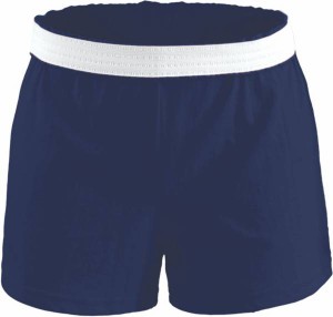 ソフィー レディース ショートパンツ Soffe Juniors' Cheer Shorts - Navy