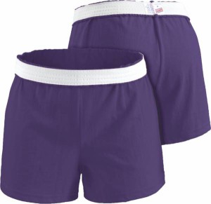 ソフィー レディース ショートパンツ Soffe Juniors' Cheer Shorts - Purple