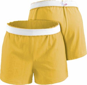 ソフィー レディース ショートパンツ Soffe Juniors' Cheer Shorts - Yellow