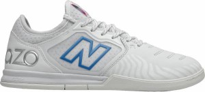 ニューバランス メンズ サッカーシューズ スパイク New Balance Audazo V5+ Indoor Soccer Shoes - White/Blue