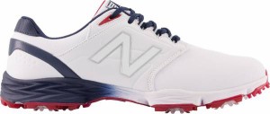 ニューバランス メンズ ゴルフシューズ New Balance Men's Striker v3 Golf Shoes - White/Blue/Red