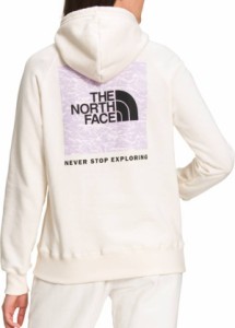 ノースフェイス レディース パーカー The North Face Women's Box NSE Pullover Hoodie - Gdnwht/Lvdrfgmtnsplrprint