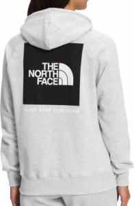 ノースフェイス レディース パーカー The North Face Women's Box NSE Pullover Hoodie - Tnflightgreyhthr/Tnfblack