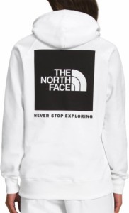 ノースフェイス レディース パーカー The North Face Women's Box NSE Pullover Hoodie - Tnf White/Tnf Black