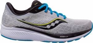 サッカニー メンズ ランニングシューズ Saucony Men's Guide 14 Running Shoes - Grey/Blue