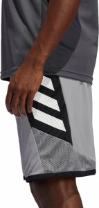 アディダス メンズ ショートパンツ adidas Men's Pro Madness Shorts - Grey Three