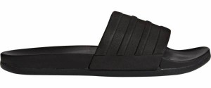 アディダス メンズ サンダル adidas Men's Adilette CloudFoam Plus MONO Slides - Black