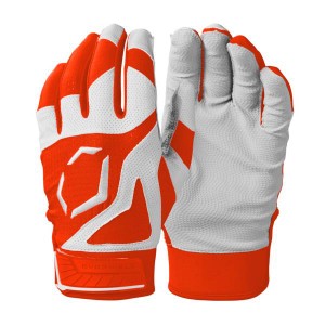 エボシールド メンズ バッティンググローブ Evoshield Adult SRZ 1 Batting Gloves - Orange