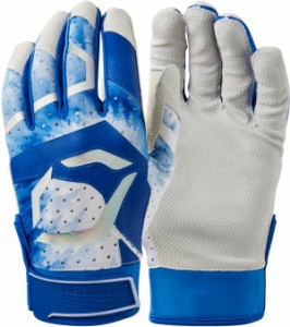 エボシールド メンズ バッティンググローブ Evoshield Adult SRZ 1 Batting Gloves - Royal Blue