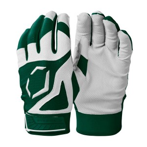 エボシールド キッズ バッティンググローブ Evoshield Youth SRZ 1 Batting Gloves - Dark Green