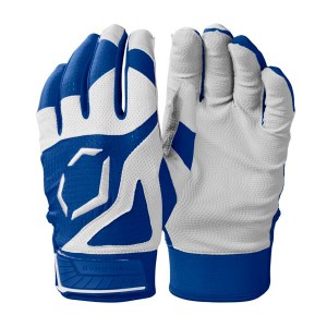 エボシールド メンズ バッティンググローブ Evoshield Adult Standout Batting Gloves - Royal Blue