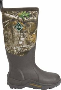 マックブーツ メンズ ハンティングブーツ Muck Boots Men's Woody Max Realtree Edge Rubber Waterproof Hunting Boots - Brown/Realtree