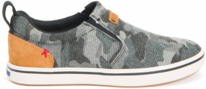 エクストラタフ レディース シューズ XtraTuf Women's Canvas Sharkbyte Deck Shoes - Black Camo