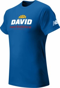 ニューバランス キッズ Tシャツ New Balance Boys' David Sunflower Seeds T-Shirt - Royal