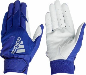 アディダス キッズ バッティンググローブ adidas Youth Trilogy Batting Gloves - Royal