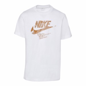 ナイキ キッズ Tシャツ 半袖 Nike Alter And Reveal T-Shirt - White/Wheat