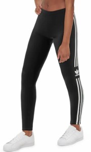 アディダス オリジナルス レディース レギンス adidas Originals Adicolor New Trefoil Leggings タイツ Black