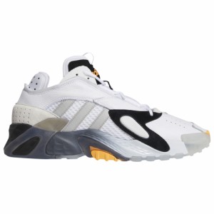 アディダス メンズ ストリートボール adidas Streetball バッシュ スニーカー White/Black/Flash Orange