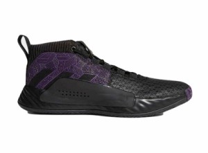 アディダス メンズ デイム５ adidas Dame 5 "Marvel's Black Panther" バッシュ Black/Purple/Blue ブラックパンサー