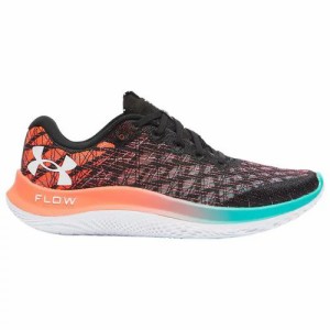 アンダーアーマー メンズ ランニングシューズ Under Armour Flow Velociti Wind 2 - Black/Pink