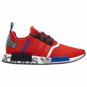 アディダス メンズ スニーカー adidas Originals NMD R1 ランニングシューズ Active Red/Black/Royal