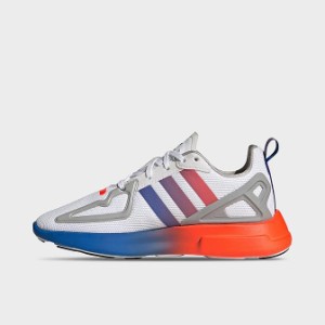 アディダス キッズ adidas Originals ZX 2K Flux GS スニーカー Cloud White/Grey Two/Multi