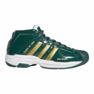 アディダス メンズ バッシュ プロモデル adidas Pro Model 2G - Green/Gold/White 緑 グリーン ゴールド バスケットシューズ