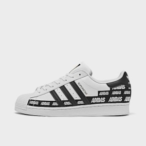 アディダス スーパースター メンズ adidas Originals Superstar Canvas スニーカー White/Core Black/Gold Metallic