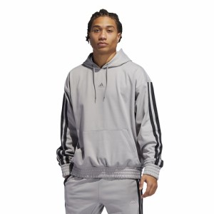 アディダス メンズ パーカー adidas Legend Fleece Hoodie - Medium Grey Heather